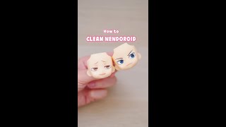 How to clean stain on your Nendoroid Face Nendoroid Doll Obitsu 11 Tutorial [upl. by Branscum]