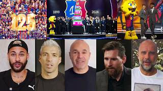 Famous Reaction On Barcelonas 125th Anniversary [upl. by Lenej]