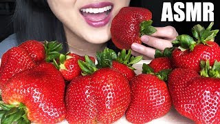 GIANT STRAWBERRIES ASMR FRUIT PLATTER  Juicy Eating Sounds  ASMR Phan [upl. by Brier]