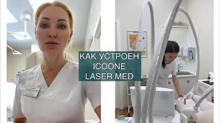 ICOONE LASER MED как устроен аппарат [upl. by Carmon]