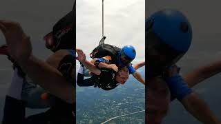 First Skydive Highlight Four skydiving skydive tandemjump chicago windycity [upl. by Inol]