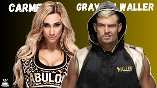 WWE Grayson Waller And Carmella Theme Song Mashup [upl. by Dleifxam]