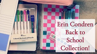 NEW ERIN CONDREN BACK TO SCHOOL COLLECTION [upl. by Sehguh]