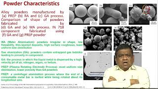 Lec 18 Process Science of Laserbased AM Process of metallic materials [upl. by Cornall402]