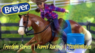 Breyer Horse Freedom Series PLUS Barrel Racer amp We Paint Stablemates [upl. by Lazare765]