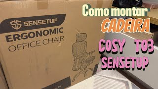 Como montar cadeira cosy t03 sensetup [upl. by Stavros327]