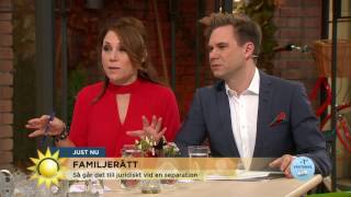 quotDitt och mittquot  vid en separation  Nyhetsmorgon TV4 [upl. by Sykleb440]