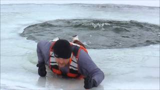 Ice Safety  How To Perform A Self Rescue [upl. by Phina]