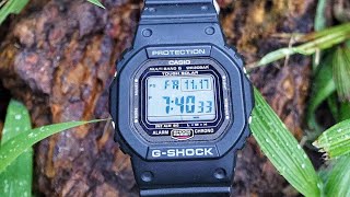 Casio GShock GW50001JF series watch unboxing amp review  DLC coat Screwdown back [upl. by Aliekat]