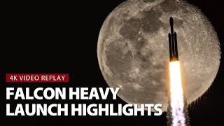 SpaceX Falcon Heavy USSF 52  X37B Launch Highlights [upl. by Kaltman526]