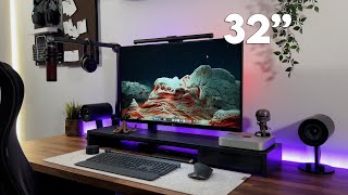 The Best 32” 4K Productivity Monitor  LG UltraFine Ergo  Mac Mini Setup [upl. by Valda454]