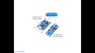 TP4056 lityum pil şarj cihazı modül tipi C pil şarj kurulu lityum piller için mikro USB 4 5V 5V yeni [upl. by Heringer]