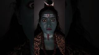 Kaal Bhairav Makeup 🔱🙏 kaalbhairav short viral [upl. by Lynde762]