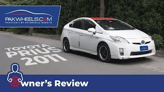 Toyota Prius 2011 Owners Review Price Specs amp Features  PakWheels [upl. by Adnaerb]