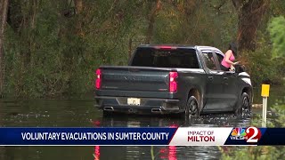 Sumter County officials encourage residents to evacuate flood levels rising [upl. by Inotna713]