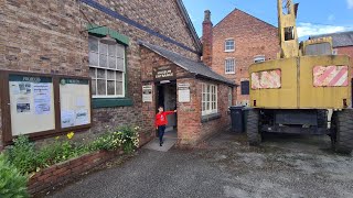 Oswestry Hertiage Railway a quick stop at the Museum [upl. by Yraccaz]