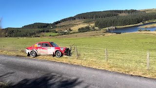 Rally Ceredigion 2022 Nant y Moch stage 610 Including Big Escort crash [upl. by Michaeline]