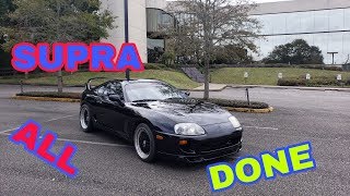 Hurricane damaged Supra MKIV repair like new again part 5 [upl. by Teddman]