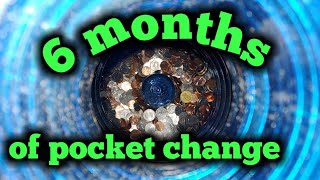 Coinstar machine 6 months of Pocket Change how much [upl. by Fonsie641]