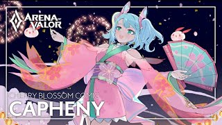 Capheny — Cherry Blossom Comic  Arena of Valor  TiMi [upl. by Tjaden442]