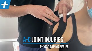 Taping for AC Joint Pain and Injuries  Tim Keeley  Physio REHAB [upl. by Bax]