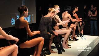 EMILIO CAVALLINI  MERCEDESBENZ FASHION WEEK FALL 2012 COLLECTIONS [upl. by Arihsak]