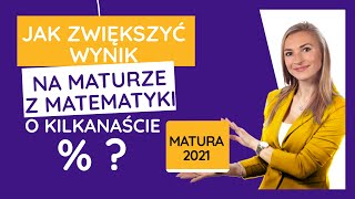 Co REALNIE zwiększy Twoje szanse na zdanie matury 2021 matura matematyka 2021 [upl. by Amiaj]