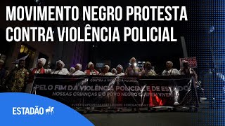 Movimento negro realiza ato nacional contra chacinas policiais e morte de Mãe Bernadete [upl. by Mettah]