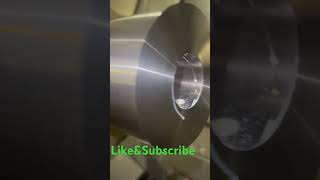 Rough Outside Diameter with a CNMG 432 OD Tool machine cncmachine technology youtube fyp [upl. by Greff]