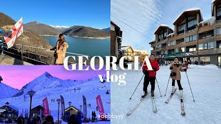 GEORGIA VLOG ❄️  E5 first time skiing gudauri ski resort fortress day 3 itinerary [upl. by Cristiona887]