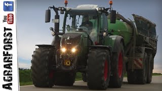 Gülle Ausbringen im Akkord  FENDt 718 VARIO und JOHN DEERE 6620 [upl. by Suravat]