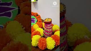 diwalispecial diy shubhlabhhanging shorts festivaldecoration homeentrance decorationideas [upl. by Akkeber278]