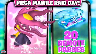 Mega Mawile is Finally Here Raid Day Details [upl. by Kcirre]