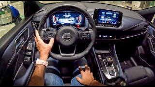 Nissan Qashqai Night 13 158HP  POV Test Drive 1349 Joe Black [upl. by Netsrijk183]