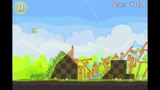 Angry Birds Seasons Easter Eggs Level 22 117 Walkthrough 3 Star [upl. by Carman]