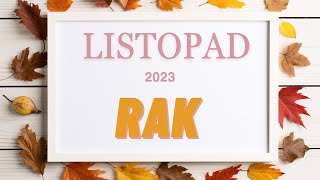 🤍 RAK ✨ LISTOPAD 2023 ✨ [upl. by Chessa]