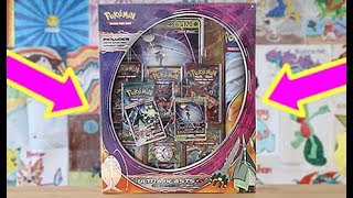 PHEROMOSA amp CELESTEELA Ultra Beasts GX Premium Collection Box [upl. by Ansela]