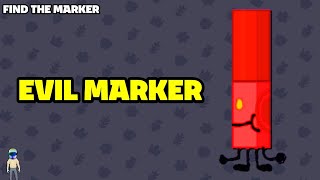 How To Get EVIL MARKER  Find The Markers marker roblox evilmarker [upl. by Anatnas]