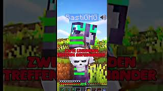 Benx trifft BastiGHG ☠️🔥🔥 shorts minecraft edit [upl. by Anika]