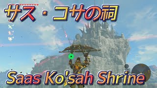 ゼルダの伝説BOW サス・コサの祠  The Legend of Zelda Breath of the Wild  Saas Kosah Shrine [upl. by Rea]