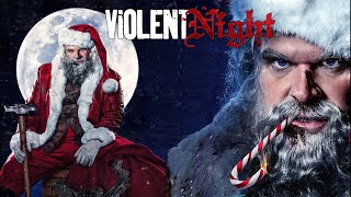 Violent Night 2022 Movie  David Harbour Christmas Movie  Violent Night Movie Full Facts Review [upl. by Fesoj]