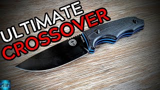 Searching For The Ultimate Crossover Fixed Blade Knife  This Is A Great Affordable Option [upl. by Ynamrej]