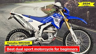 2024 Best dual sport motorcycle for beginners Yamaha WR250R [upl. by Zetram]