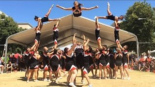 CHEER SF  DEBUT of 2015 Stunt Routine  Sacramento Pride Festival [upl. by Tracee]