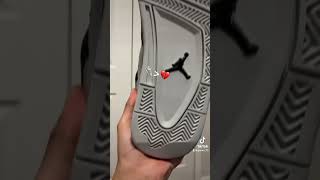 Jordan 4 pure platinum from JD jordan4 jordan blackcats shoes sneakers crazrez2 viral fyp [upl. by Elirpa]