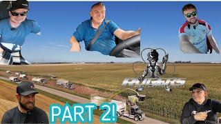 Rogers Custom Contractors Corn Harvest 24 PART 2 [upl. by Rinna259]