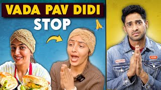 VIRAL VADA PAV DIDI OF DELHI STOP [upl. by Komara316]