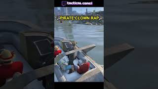 Chatterbox Clown Rap freestyle in GTA5 RP [upl. by Annoeik]