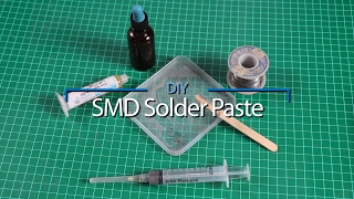 DIY SMD Solder Paste [upl. by Sesom]