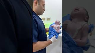 newborn first cry born birth newbornarrival [upl. by Duahsar]